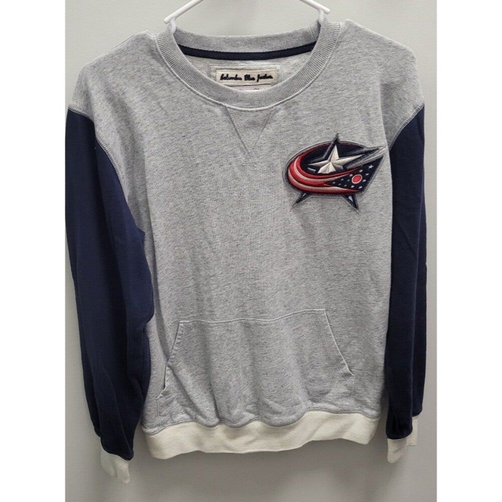 Columbus Blue Jackets Mitchell & Ness Women's Sweater Size Medium